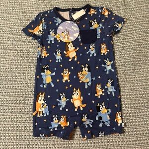 Little Sleepies Bluey (Play) Romper